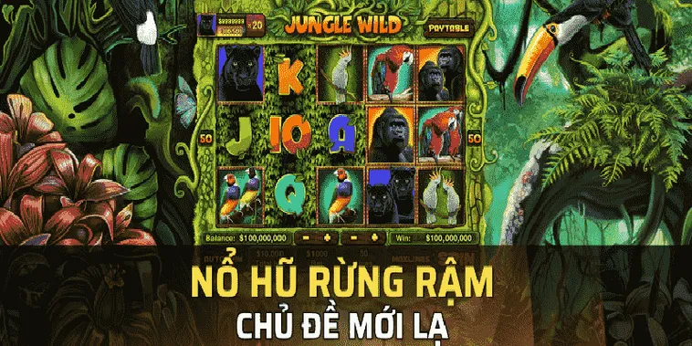 Nổ Hũ Rừng Xanh Hi88 Khám Phá Jackpot Khủng Trong Thiên Nhiên Hoang Dã